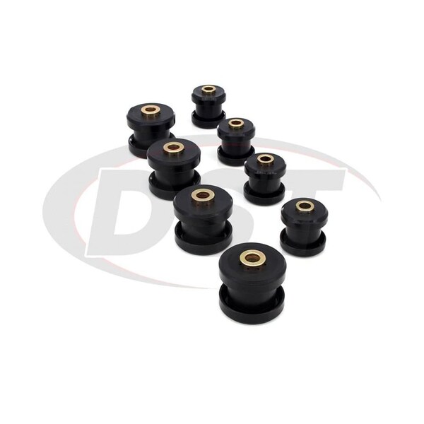 Black Polyurethane With Upper And Lower Bushings
